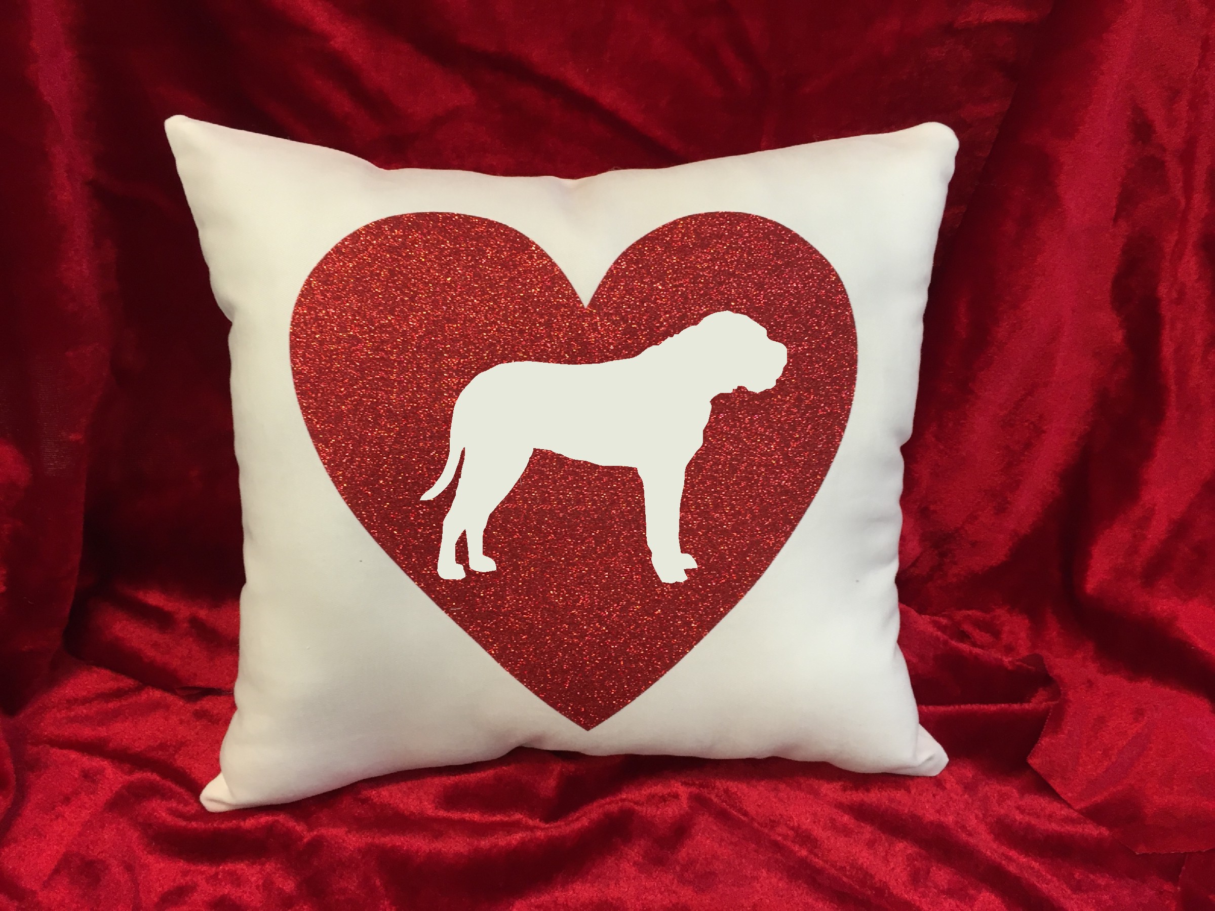 Dogs - Throw Pillow - Bullmastiff